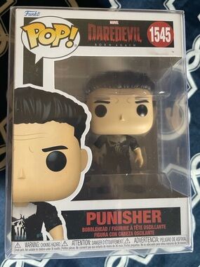Funko Pop! Marvel Daredevil Born Again Punisher Vinyl Figure - Black & Tan